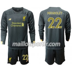 Maillot de Foot Liverpool MIGNOLET 22 Gardien Enfant Domicile 2019/20 ML